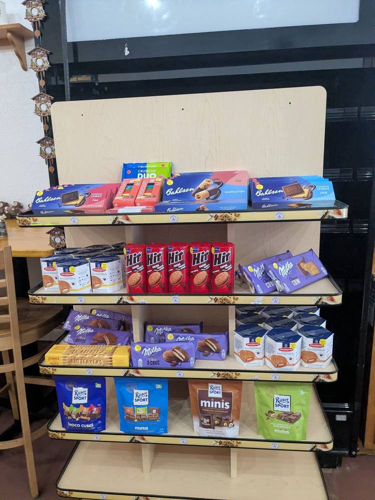 Imported German sweets rack